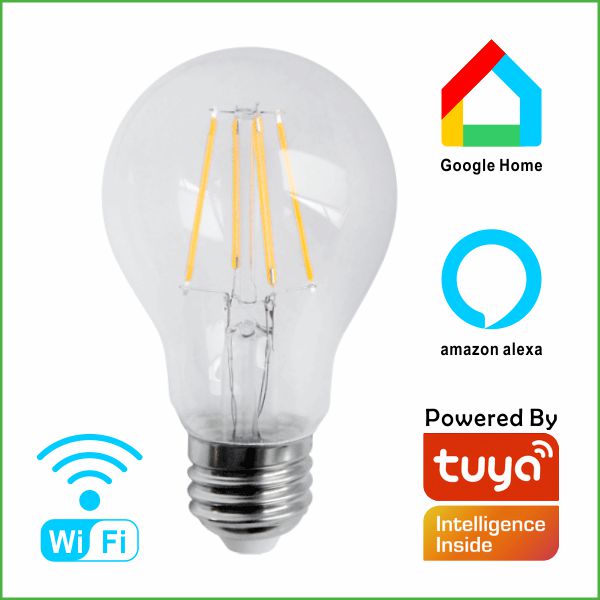 Wifi LED Smart Filament Light A60
